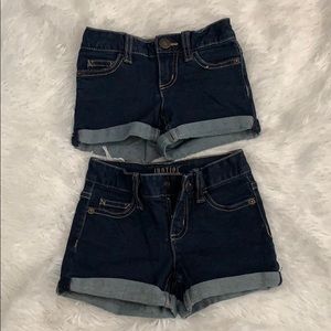 Girls Justice denim shorts size 7 Slim